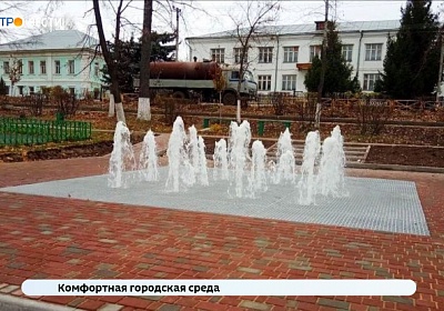 Мини-копия владимирского музыкального фонтана появилась в Меленках