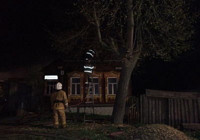 В Коврове загорелся частный дом: есть пострадавший