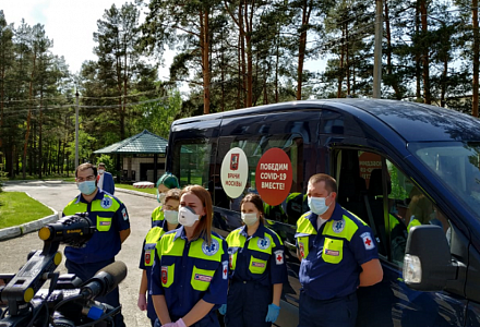 Для борьбы с коронавирусом прибыла ударная группа медиков из Москвы