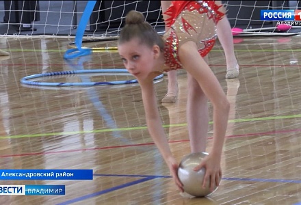 В Александровском районе в поселке Балакирево открылся новый спортивный комплекс "Рубин"