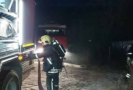 При пожаре в Муромском районе погиб 66-летний мужчина