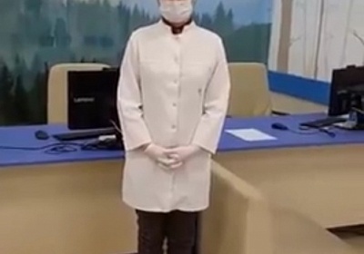 Во Владимирской области врачи поддержали флешмоб «оставайся дома»